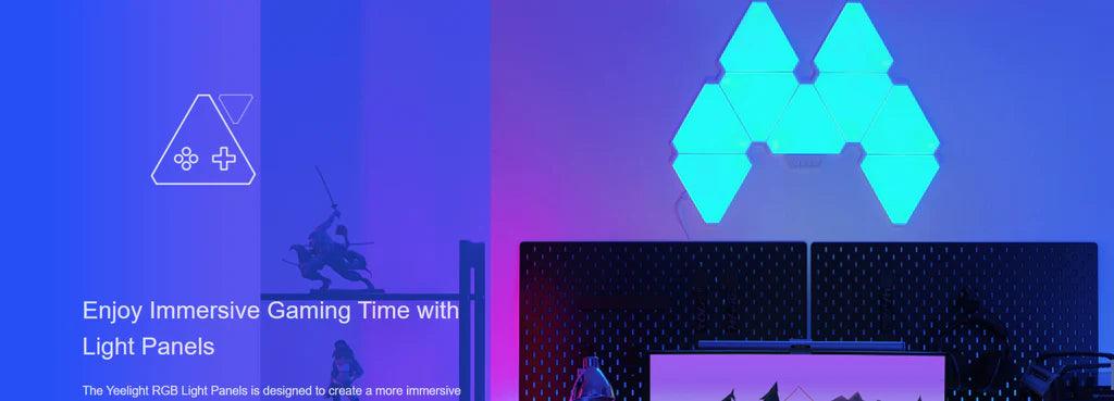 لوحات الإضاءة الذكية 6 قطع من ييلايت