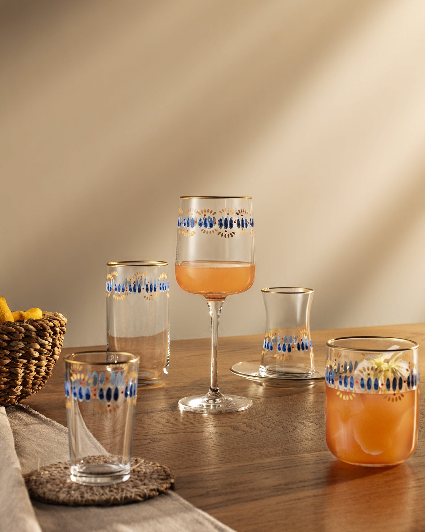Chapelle - Hilaire 4-piece Coffee Side Glasses Set - 100ml - Madame Coco JO