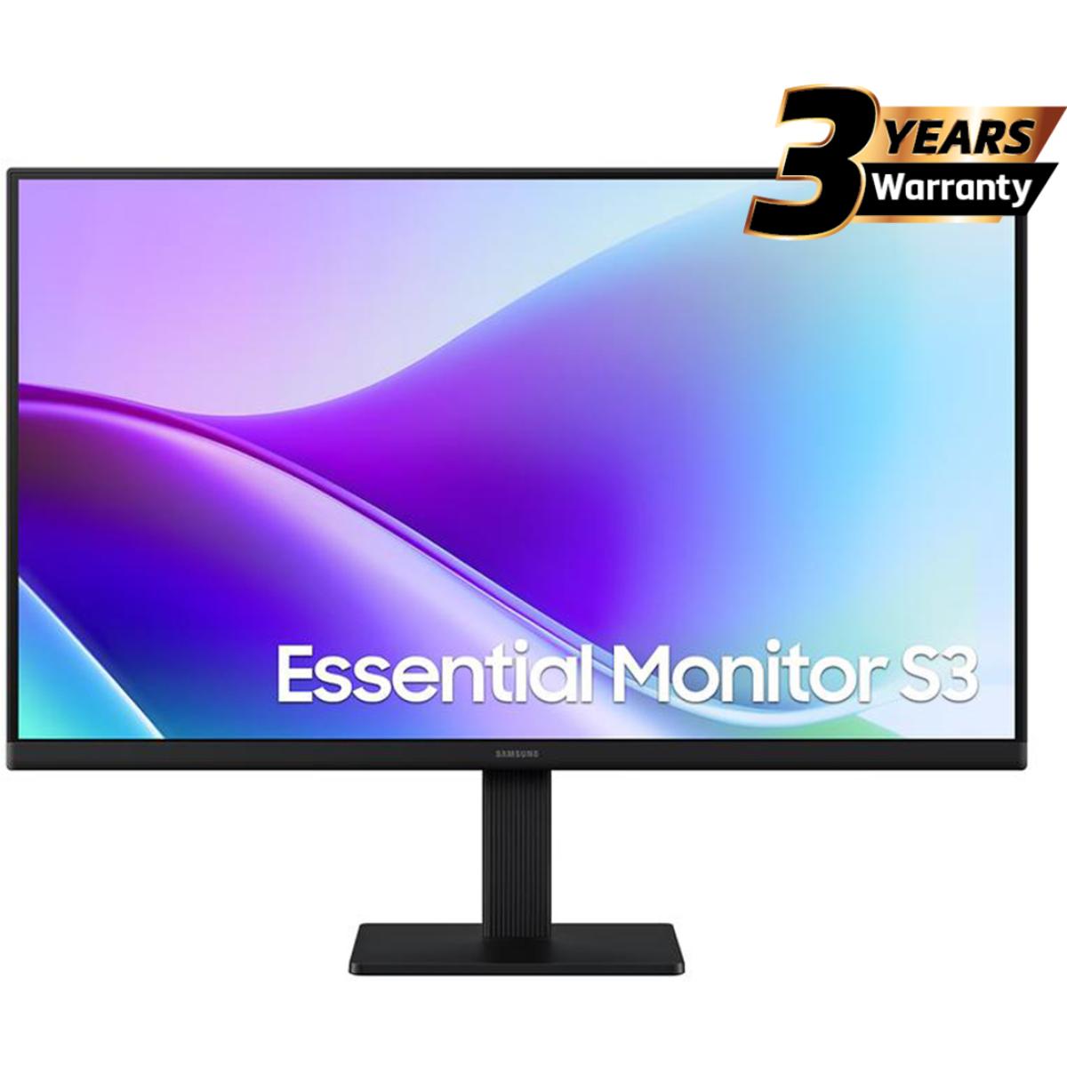 Samsung S3 Essential (F320) 24" Monitor | Full HD IPS 120Hz | Eye Saver Mode