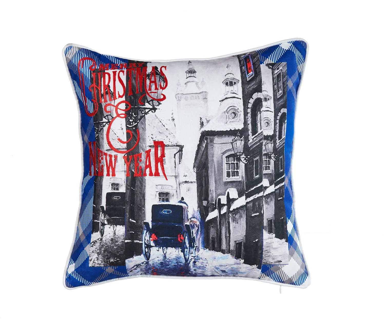 غطاء وسادة مطبع ARMN Azure – ألوان متعددة حيوية