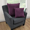 ARMN Azure Cushion Cover – Elegant Purple Shade