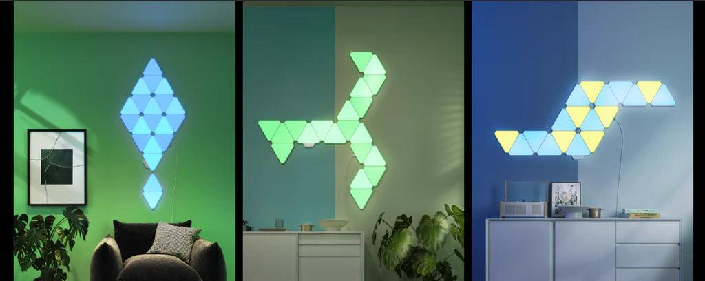 لوحات الإضاءة الذكية 3 قطع من ييلايت