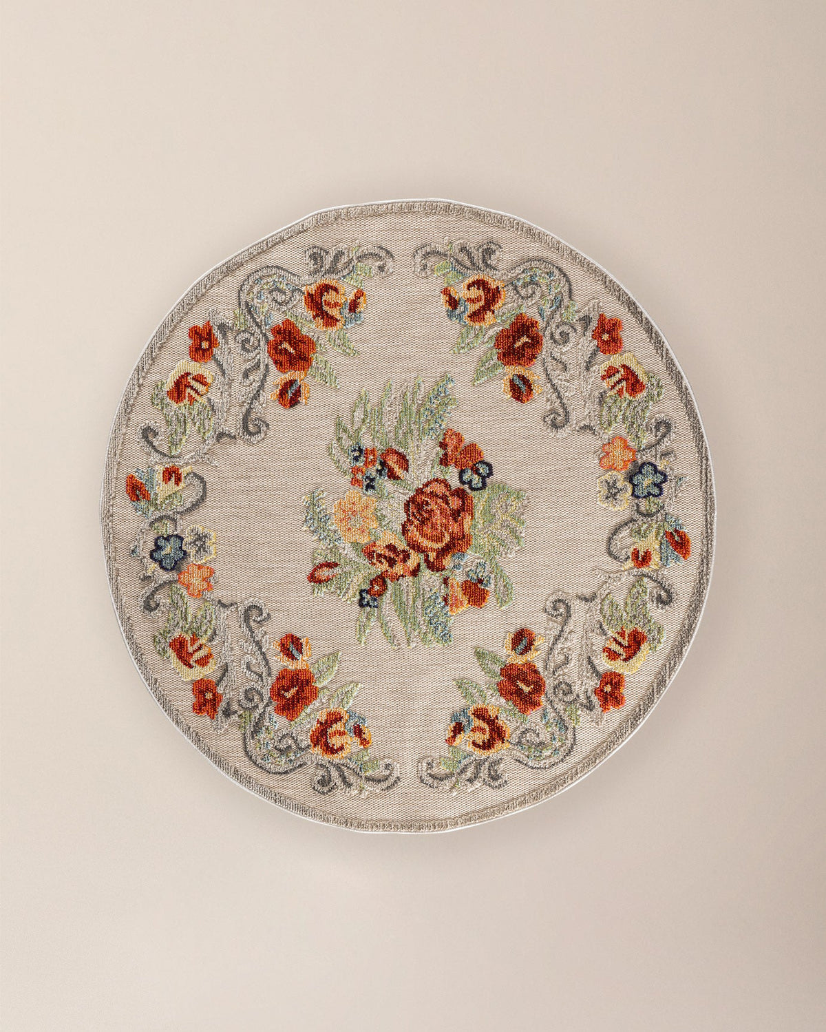 Loubressac Round Carpet - Madame Coco JO