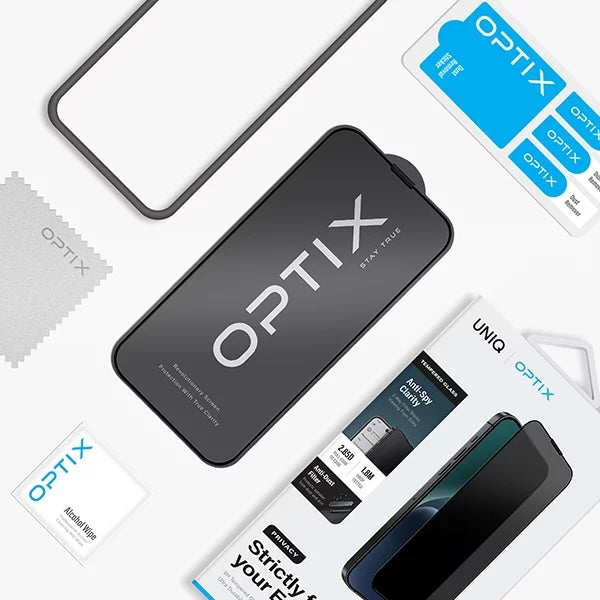 UNIQ OPTIX Privacy Glass for iPhone 15 pro max 6.7 (2023)