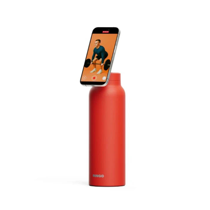 Ringo MagSafe Water Bottle + Magnetic Booster Ring - 709ml | RIN-RGO24SIP-OR