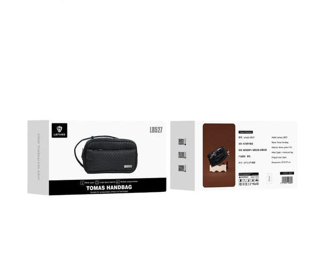 LENYES LB527 Handbag – Elegant, Durable & Black