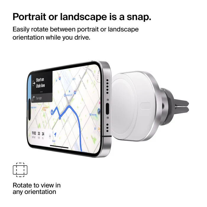 Belkin Magnetic Wireless Car Charger with Qi2 15W