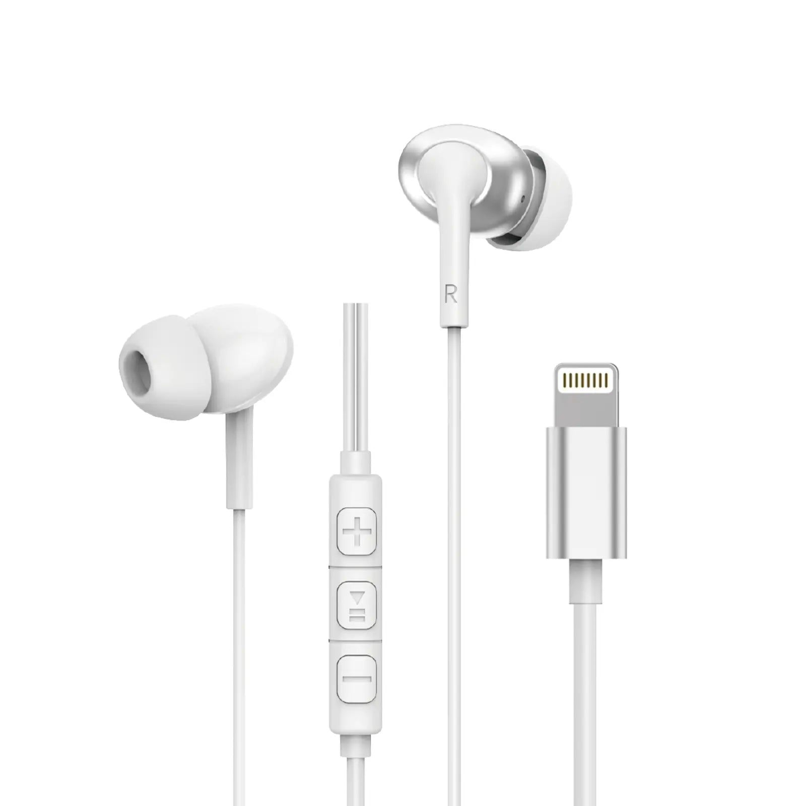 Wiwu EB319 Lightning Earbuds | Stereo Sound & HD Mic