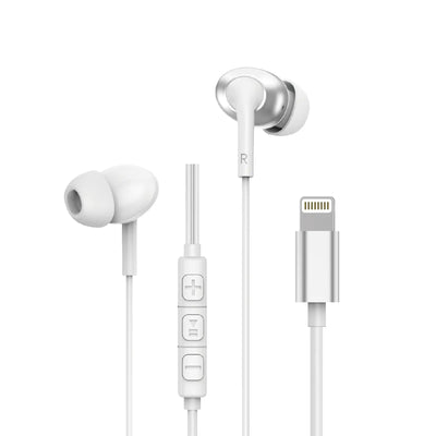 Wiwu EB319 Lightning Earbuds | Stereo Sound & HD Mic