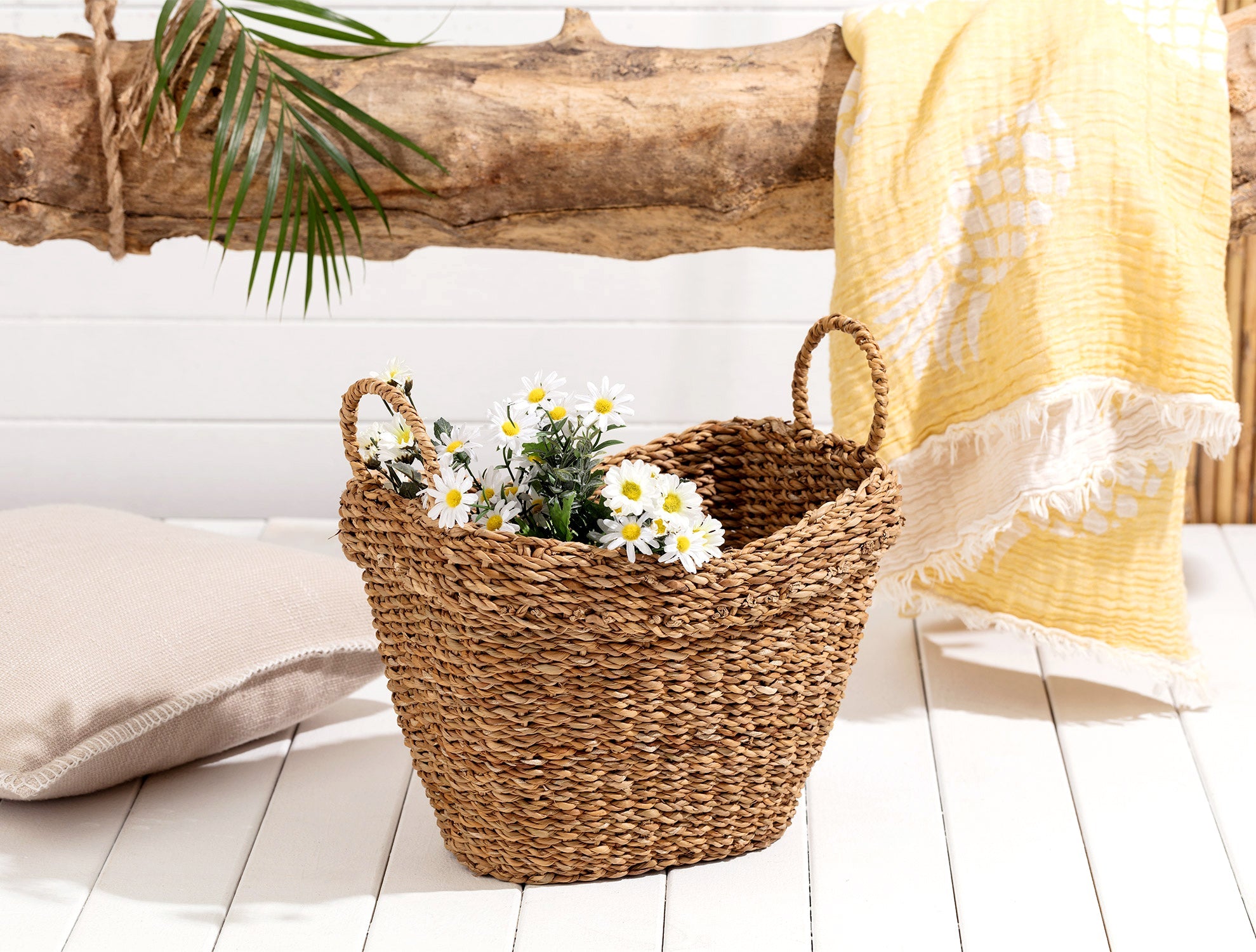 Delle Small Wicker Basket - Madame Coco JO