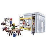 Playmobil Scaffolding with Workers - Interactive Play