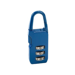 Princess Traveler Combination Lock Blue - Secure Travel Padlock