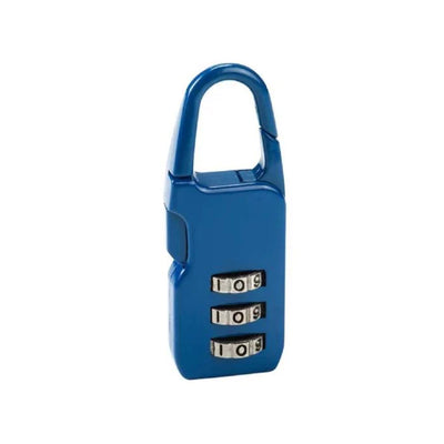 Princess Traveler Combination Lock Blue - Secure Travel Padlock