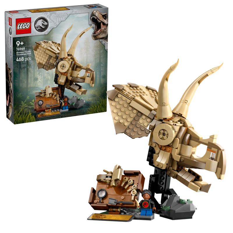 LEGO Jurassic World جمجمة ترايسيراتوبس 76969