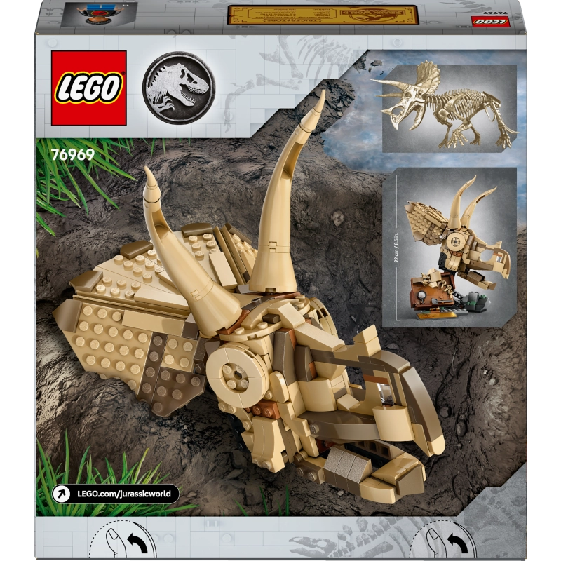 LEGO Jurassic World جمجمة ترايسيراتوبس 76969