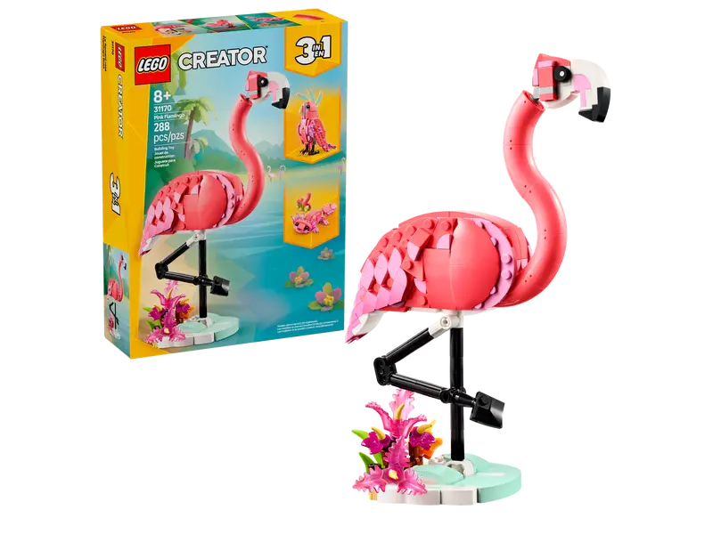 LEGO® Creator - Wild Animals: Pink Flamingo
