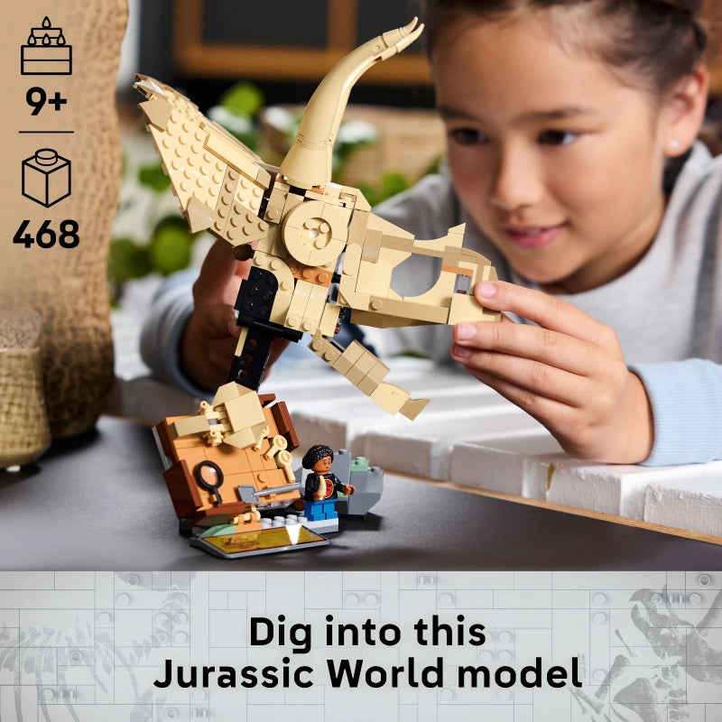 LEGO Jurassic World جمجمة ترايسيراتوبس 76969