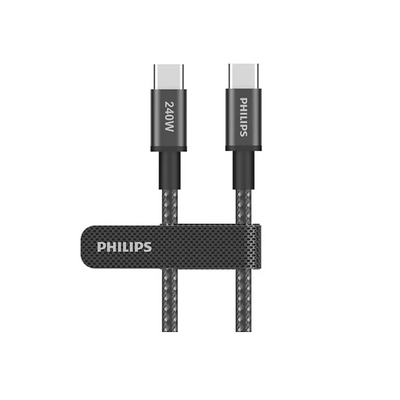 كابل Philips USB-C إلى USB-C DLC7030C/00 بطول 1 متر