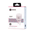 DOMO BRUNO DMC-01 C-L GAN 20W Type-C Charger with Lightning Cable White