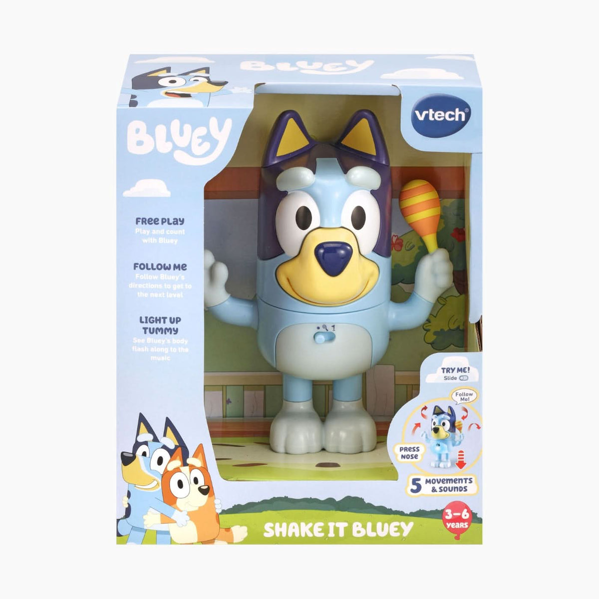 VTech Shake It Bluey Musical Toy