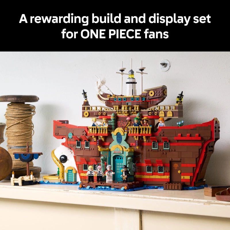 LEGO One Piece The Baratie Floating Restaurant – 3402 Pieces | Set 75640