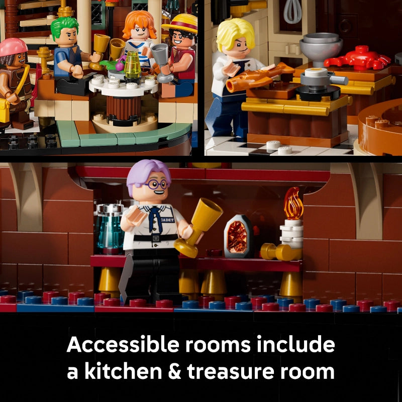 LEGO One Piece The Baratie Floating Restaurant – 3402 Pieces | Set 75640