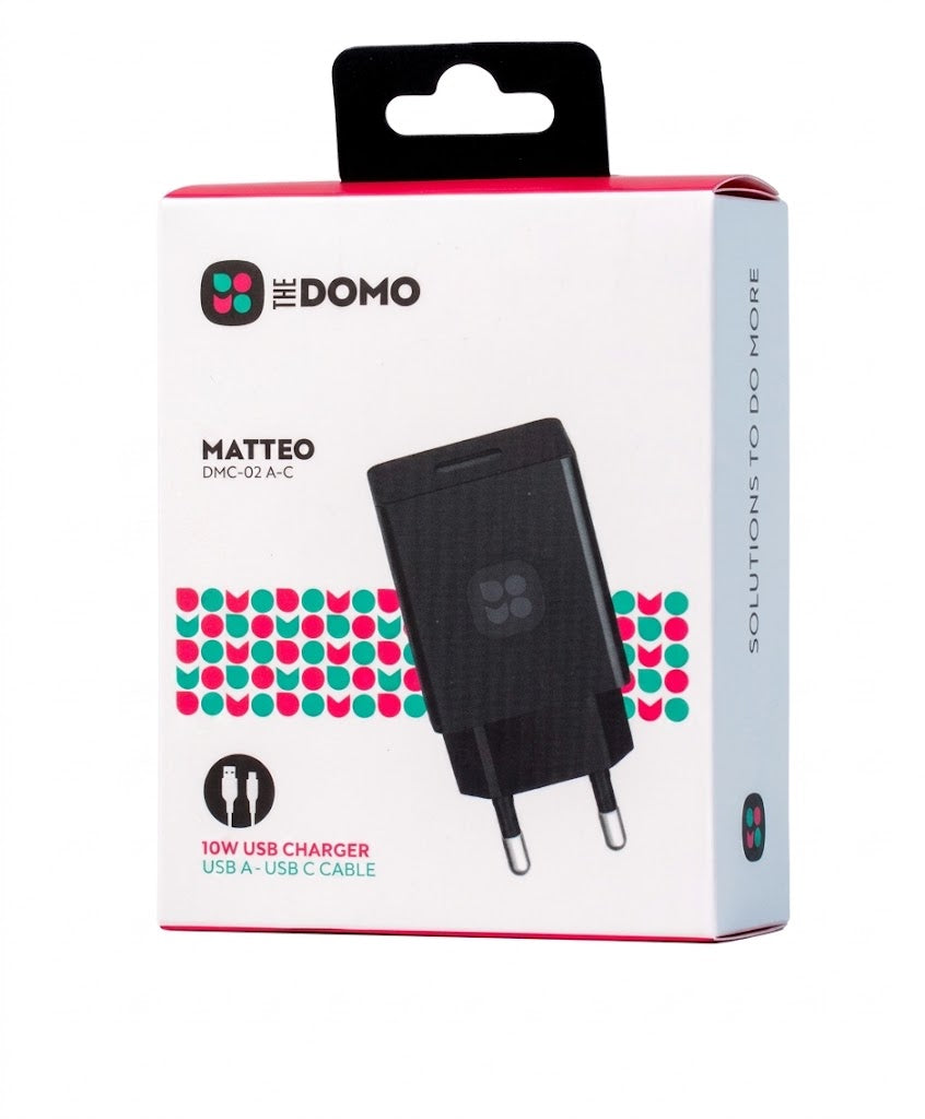 DOMO MATTEO DMC-02 10W USB Charger Black