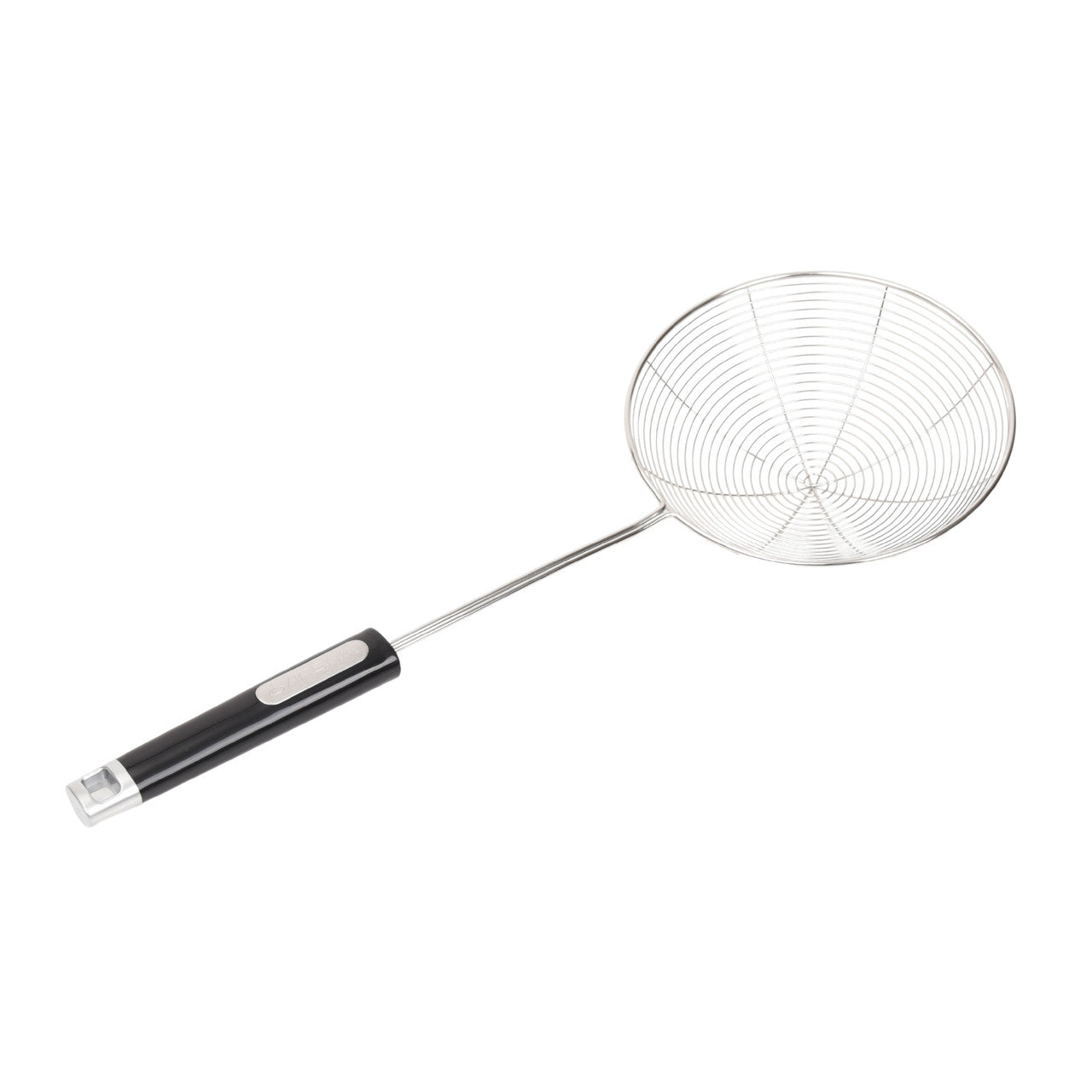 Arshia Stainless Steel Skimmer Ladle – 18/8 Steel with Chrome Finish & Long Heat-Resistant Handle