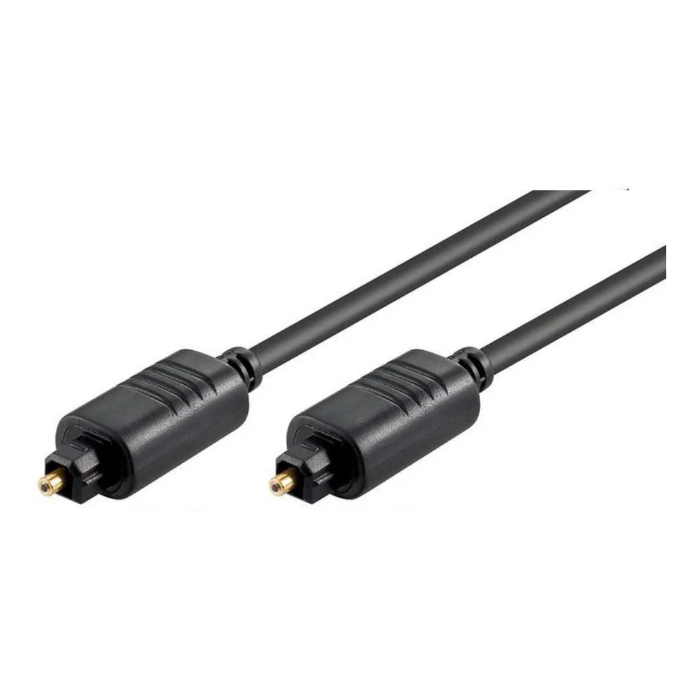 MicroConnect Toslink Optical Audio Cable Male to Male 10m - MCTCBLTT620BKAD