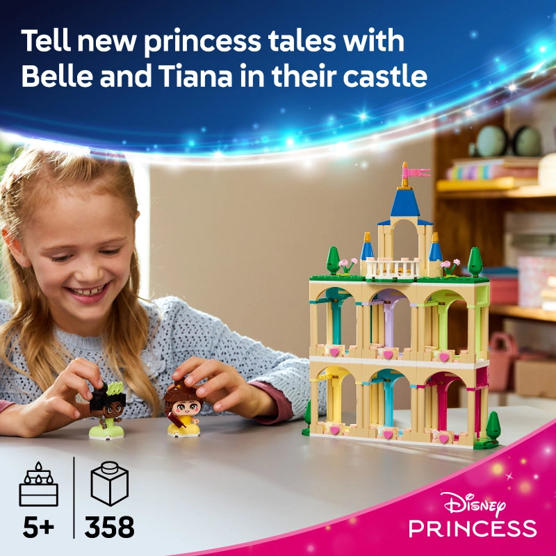 LEGO Disney بيل وتيانا القلعة 43291 – 358 قطعة