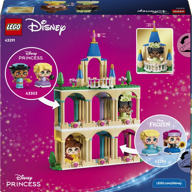 LEGO Disney بيل وتيانا القلعة 43291 – 358 قطعة
