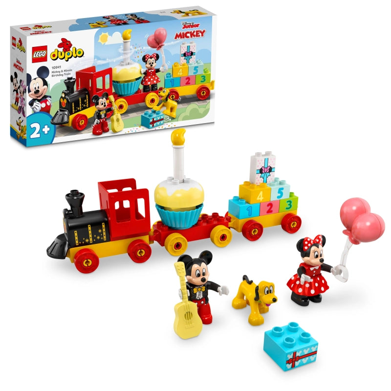 LEGO DUPLO Mickey & Minnie Birthday Train – 22 Pieces | Set 10941