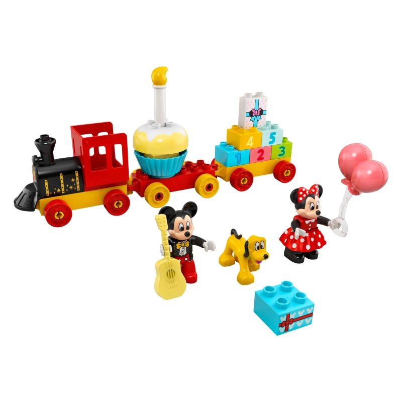 LEGO DUPLO Mickey & Minnie Birthday Train – 22 Pieces | Set 10941
