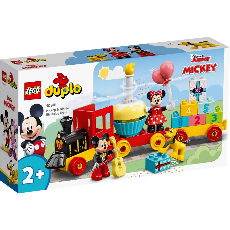 LEGO DUPLO Mickey & Minnie Birthday Train – 22 Pieces | Set 10941