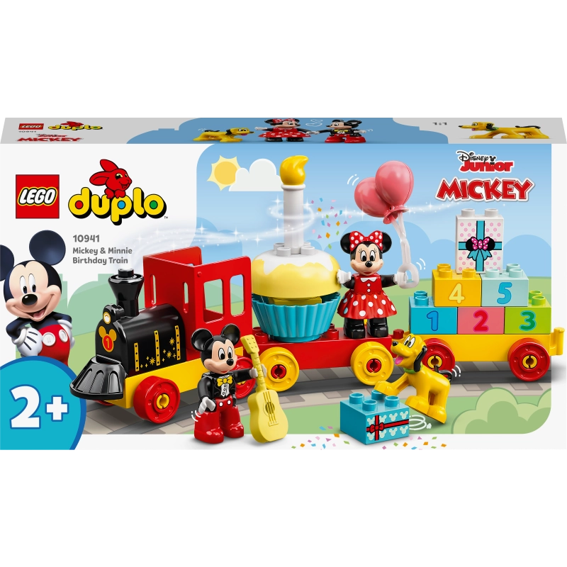 LEGO DUPLO Mickey & Minnie Birthday Train – 22 Pieces | Set 10941