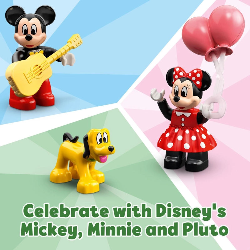 LEGO DUPLO Mickey & Minnie Birthday Train – 22 Pieces | Set 10941