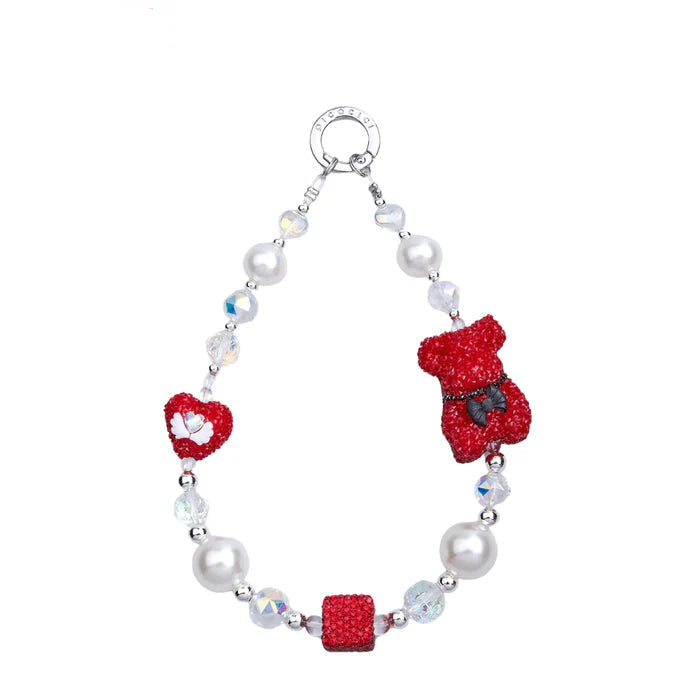 PICOCICI Bear Love Cute Phone Charm - Stylish Wristband