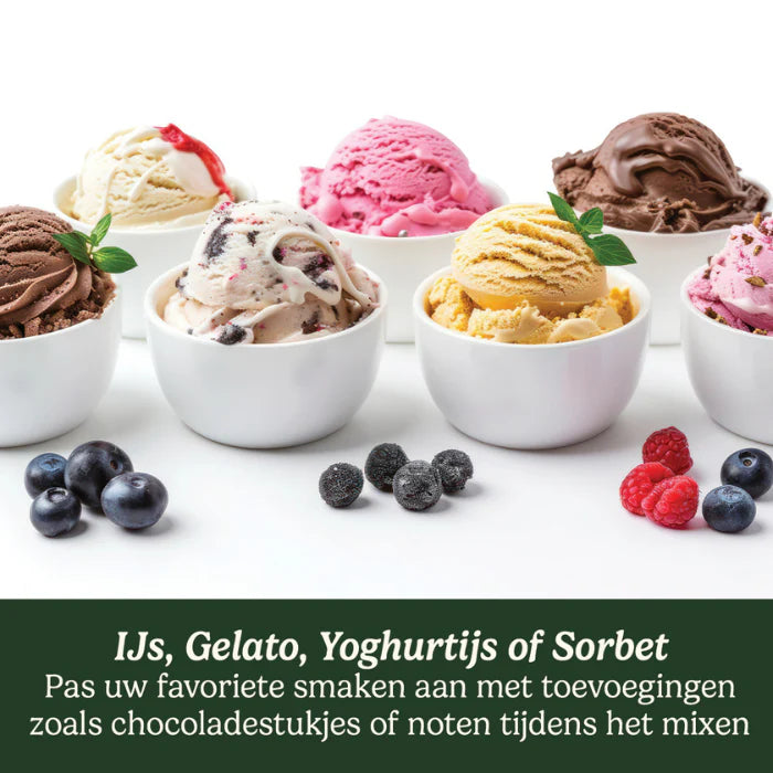 صانعة آيس كريم Cuisinart Solo Scoops – سهلة وسريعة