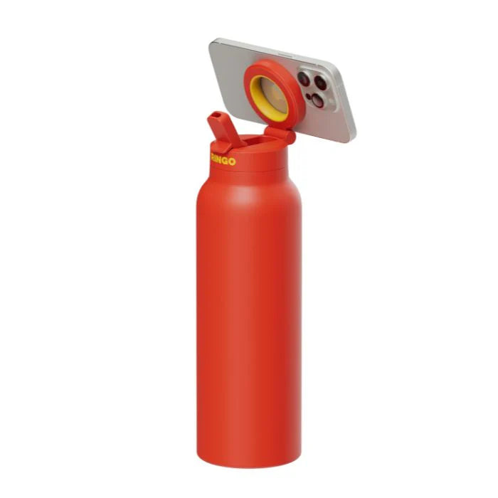 Ringo MagSafe Water Bottle + Magnetic Booster Ring - 709ml | RIN-RGO24SIP-OR