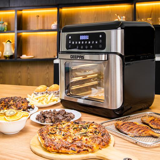 Geepas Digital Air Fryer Oven 10L 1500W 9-in-1