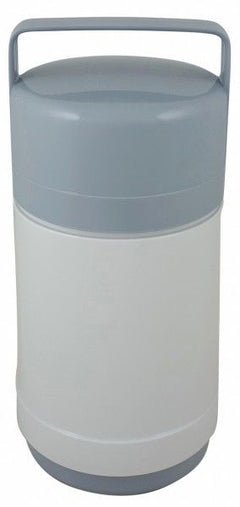 Helios Picnic Thermos 1L – Grey – Travel-Ready Insulated Flask