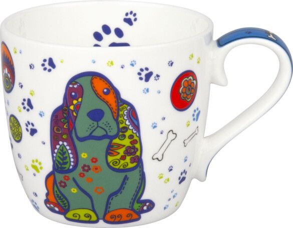 Konitz Dog Design Mug 450ml – Porcelain Coffee Cup