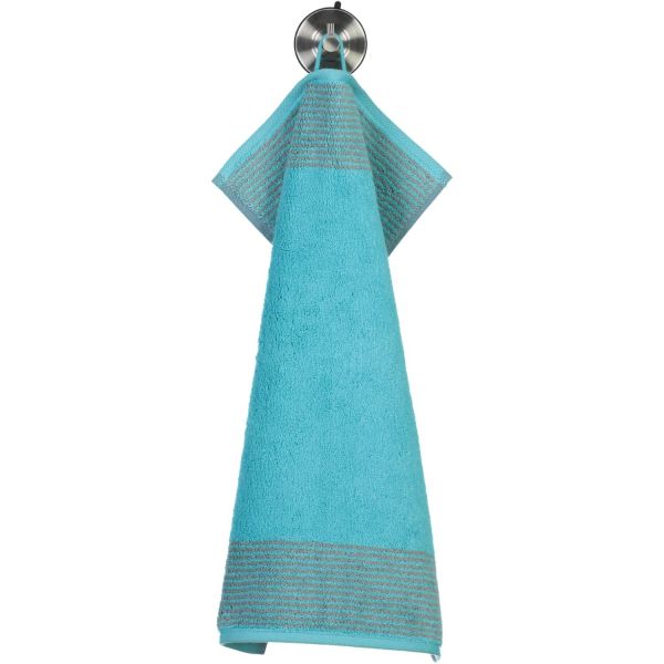 بشكير ضيوف Cawo Two-Tone 30×50 سم – أنيق وناعم