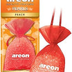 معطر هواء معلق للسيارة والمنزل من AREON Pearls I بلون الخوخ (عبوة من 3 قطع)