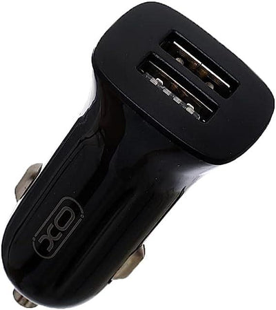 XO TZ10 12W PC Dual USB car charger for Lightning