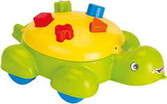 DOLU Turtle Shape Sorter Toy for Toddlers – 5 Colorful Shapes (Model 6016)