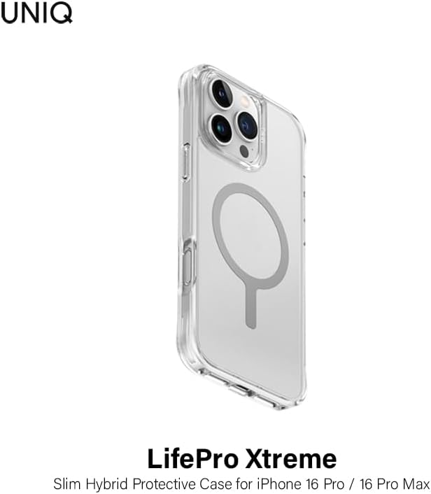 UNIQ HYBRID IPHONE 16 PRO (2024) 6.3 MAGCLICK CHARGING LIFEPRO XTREME - TINSEL