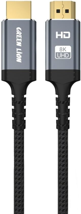 Green Lion 8K HDMI to HDMI Cable 2M - Black