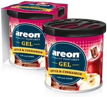 معطر هواء جل للسيارة من AREON GCK16 برائحة تدوم طويلاً للسيارة أو المنزل