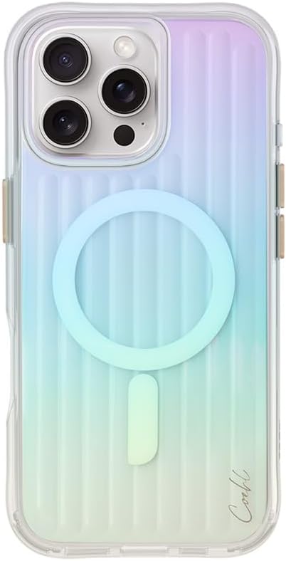 UNIQ COEHL IPHONE 16 PRO (2024) 6.9 MAGNETIC CHARGING LINEAR - IRIDESCENT